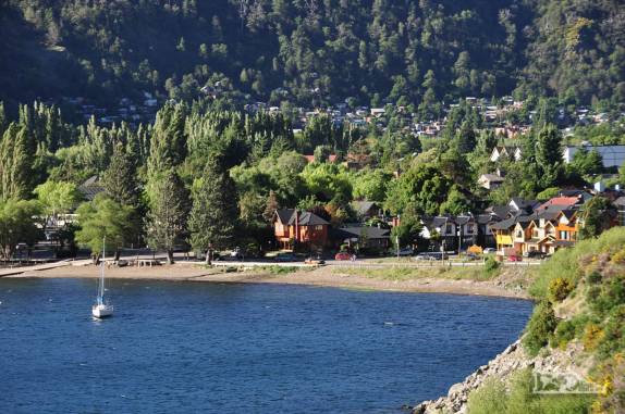 Chegando à charmosa San Martín de Los Andes, na Argentina